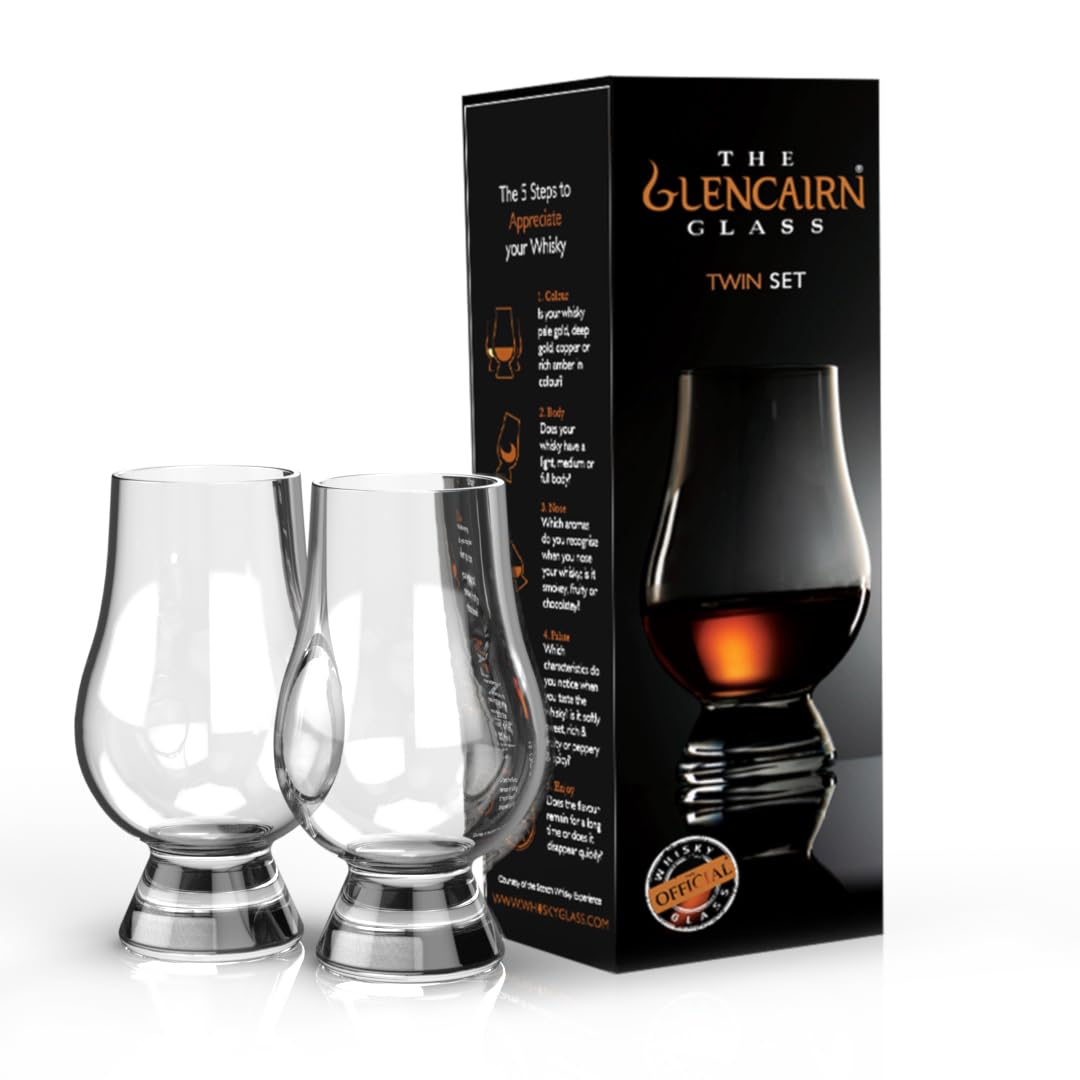 Glencairn Whisky Glass in Gift Carton Set of 2 in Twin Gift Carton