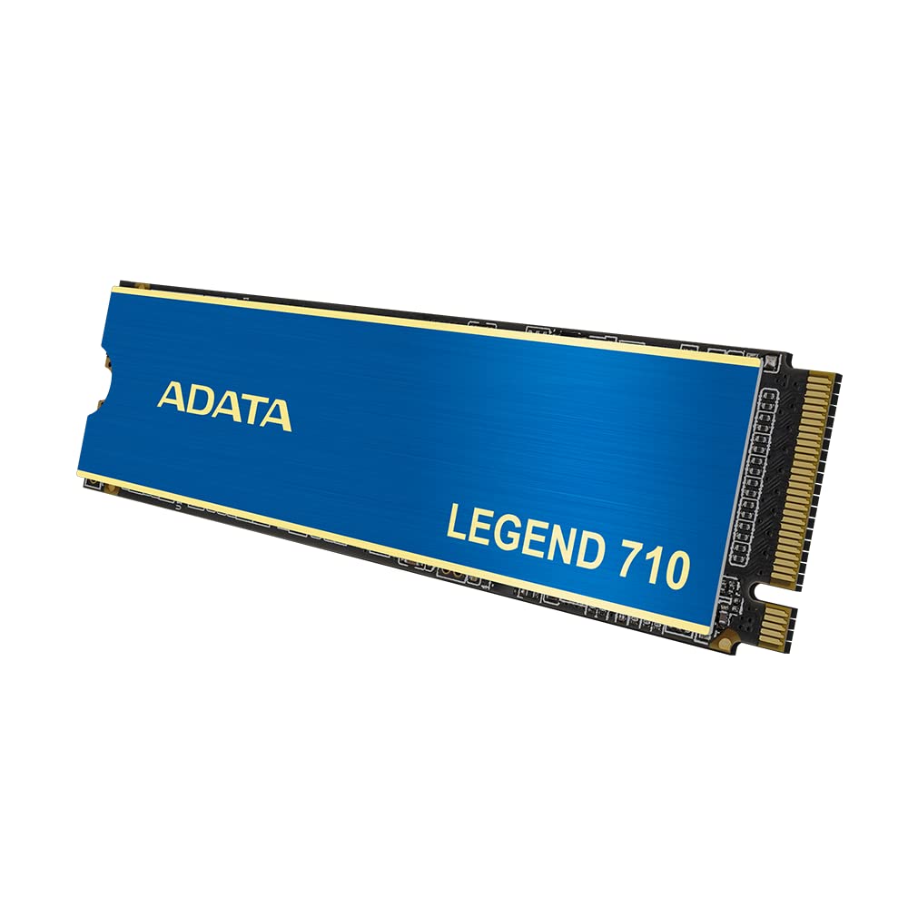 ADATA SSD Legend 710 M.2 1TB PCIe Gen3 x4 M.2 2280 Solid State Drive, Design for Creator Gaming, Read Speed up to 2,400 MB/s, 3D NAND, LDPC, AES 256-bit Encryption — image 1