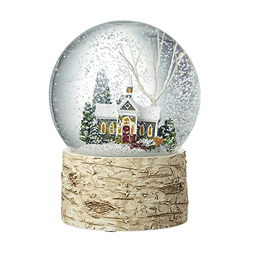 Heaven Sends Christmas House Snowglobe Decoration