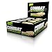 MusclePharm Combat Crunch Protein Bar, Multi-Layered Baked Bar, Gluten-Free Bars, 20 g Protein, Low-Sugar, Low-Carb, Gluten-Free, Cinnamon Twist Bars, 12 Servings