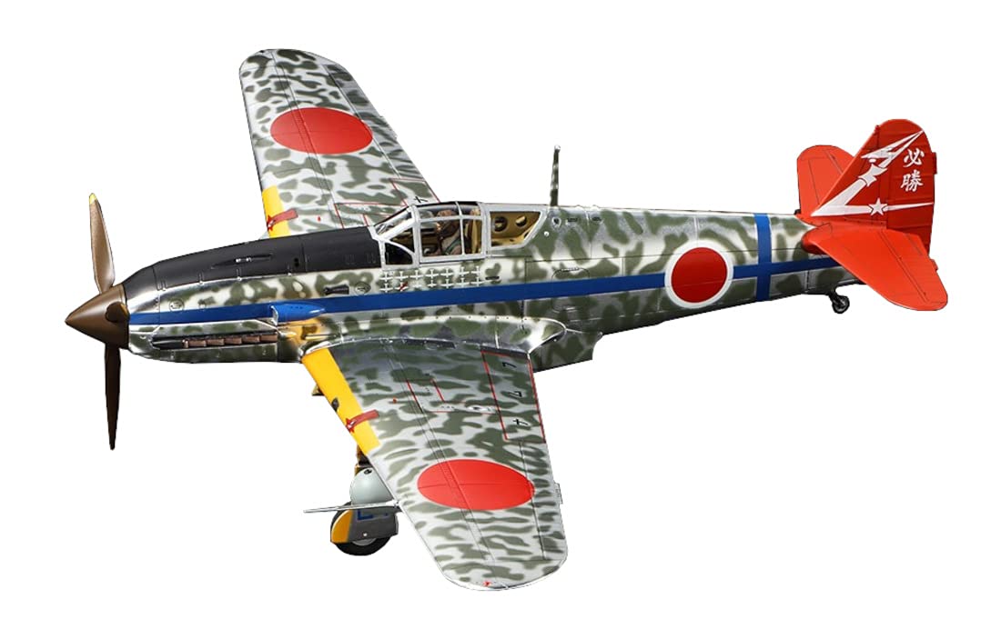 TAMIYA 25424 1:48 IJA Ki-61-Id Hien Silver with Camodek. True-to-Original Replica, Plastic kit, Crafts, Model kit, Assembly, unpainted, Multi-Coloured