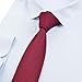 Alizeal Mens Vintage Multi-colored Casual Knitted Neckties, Maroon