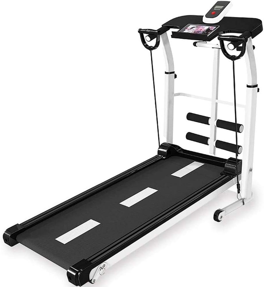 Yangyang Mannual Mechanical Treadmill Folding Treadmill Home Fitness Equipment Mini Folding Walking Machine Sports Equipment Running Jogging Fitness Machine