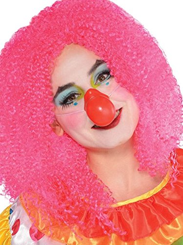 SQUEAKY CLOWN NOSE COSTUME ACCESSORY