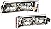 Spec-D Tuning 2LB-SIV04JM-RS Chevy Silverado Lt Ls/Avalanche 1500 2500 3500 Signal Bumper Lights Black