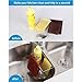 Kitchen Sink Caddy, YIFAN Stainless Steel Brush Sponge Soap Dishwashing Liquid Sink Drainer Holder Kitchen Tool - Silver