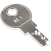 Eaton 216416 MS1 Key | Genuine Eaton spare key MS1 for selector switches and enclosures, EAN 4015082164164, metal replacement lock part