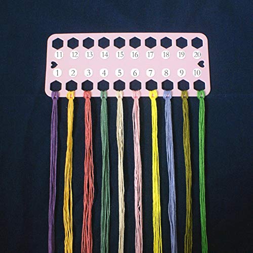 image for Hyamass 10pcs Embroidery Floss Organizer Cross Stitch Thread Holder St