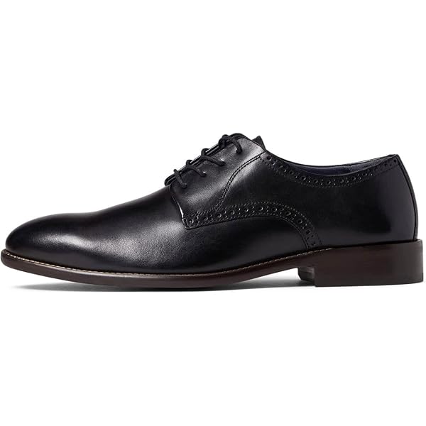 Johnston & Murphy Genuine Leather Hawthorn Cap Toe Oxfords, Black Size 12 Med Johnston & Murphy Brown Hawthorn Leather Cap Toe Shoes Men main image 4