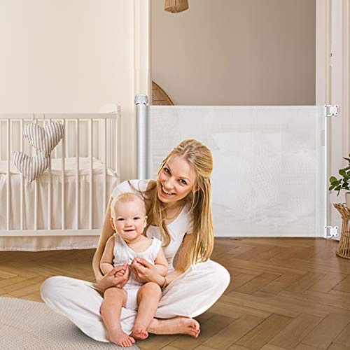 extra large retractable baby gate
