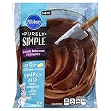 Pillsbury Purely Simple Chocolate Buttercream Frosting Mix, 13.2 Ounce (Pack of 6)