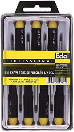 Eda 8NI Chaves Torx de Precisão 7 Peças