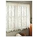 Heritage Lace Dogwood 55-Inch by 63-Inch Drop White Panel