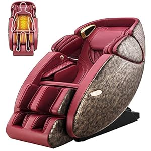 L- Shape Massage Chair 4D Massage Chair, Zero Gravity Full Body Shiatsu Massage Chair with Bluetooth Heating And Foot Roller Massager