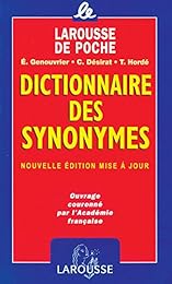 Dictionnaire des synonymes