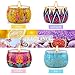Y YUEGANG Scented Candles Gift Set, 100% Soy Wax Portable Travel Tin Candles, Women Gifts for Stress Relief and Aromatherapy Relaxation, 4 x 4.4 Ozthumb 1