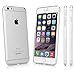 iPhone 6s Plus Case, BoxWave [Almost Nothing] Slim Hybrid Hard Clear Case with TPU Bumper Rim for iPhone 6 Plus/6s Plus (Crystal Clear)