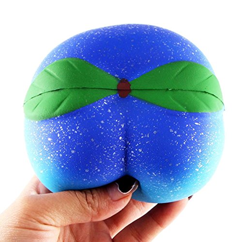 Slow Rising Squishies Galaxy Honey Peach Toy Novelty Stress Reliever Squeeze Toy Gift (Peach)