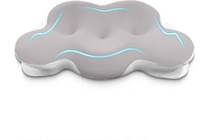 KKN Cervical Neck Pillow, Pillows for Neck and Shoulder Pain, Contour Pillow, Neck Pillows, Pillow for Neck Pain Relief, Side Sleeper Pillows for Adults, Ergonomic Pillow, Memory Foam Pillows