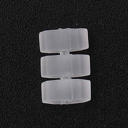 VGEBY1 Cycle Gear Cable Frame Protectors, 100Pcs Bike Brake Cable Protector Gear Cable Frame Wrap Protector O-Ring Donuts Line Tube