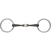 Shires Equestrian Copper Lozenge Sweet Iron Snaffle Bit