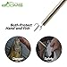 Booms Fishing R2 Hook Remover Stainless Steel Nickel Plated Squeeze-Out Fish Hook Tools 11 Inches