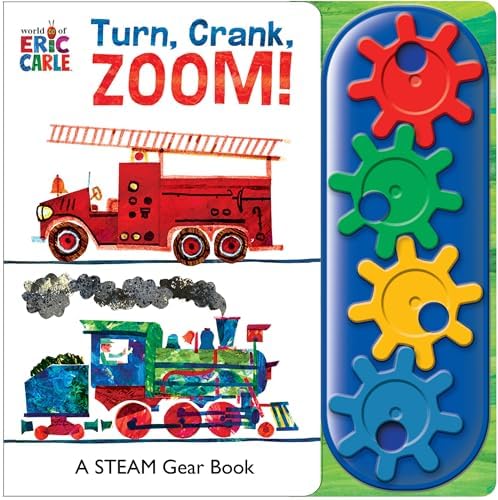 Amazon.com: World of Eric Carle: Turn, Crank, Zoom! a Steam Gear