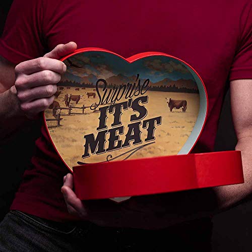 Jerky Heart – Includes 14 Delicious Beef Jerky Snacks With Flavors Like