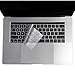 Se7enline Compatible with MacBook Keyboard Cover for Mac Pro 13 15 inch (with Touch Bar) 2016/2017/2018/2019 Ver. Model A1706/A1707/A1989/A1990/A2159 Protective Cover (US Layout), Transparent-Clear