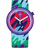 Swatch Men's Originals PNP101 Multi Silicone Quartz Watch