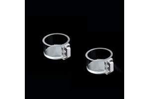 LYL LEYOULAND Tarantula Food Bowl Water Dish, Jumping Spider Feeding Dish, Enclosure Accessories, Feeder for Insect, Praying, Mantis Habitat, Butterfly, Bug