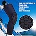 Clockwise Knee Pads Basketball & All Contact Sports,Kids,Youth Adult Size, Breathable Honeycomb EVA Compression Guard 1PAIR
