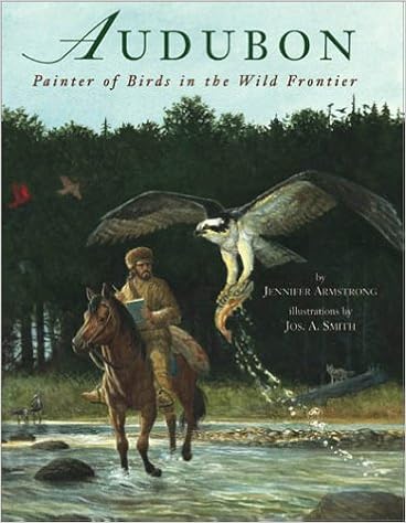 Audubon Painter of Birds in the Wild Frontier a children\'s book cover