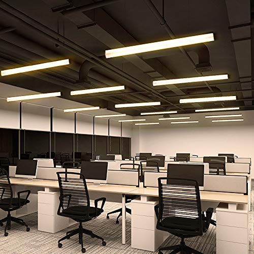 Bikuer LED Feuchtraumleuchte 30cm Warmweiß,10W led Röhre Tageslicht 3000k 1200 Lm Deckenleuchte LED Lampen, IP65… – Bild 4