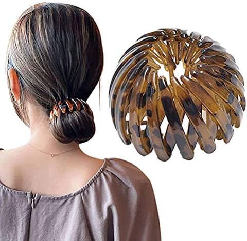 Hapler ヘアピン 髪 お団子ヘアメーカー 鳥の巣 まとめ髪 お団子ヘアアレンジ レトロ かわいい グッズ ポニーテール 使用しやすい ヘアリング ヘアアクセサリー おだんごヘア 女の子 レデイース プレゼント Jaipurcallgirl In