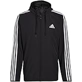 Adidas Mens Essentials 3 Stripe Woven Jacket (3STTWVN)