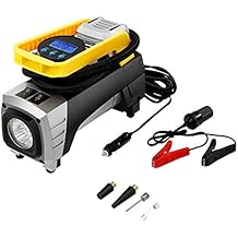Air Compressor Pump, Tsumbay Portable Air Compressor 12V 150 PSI Digital Tire Inflator with Auto Shut Off Gauge and Bright Flashlight, Air Pump for Car, Bikes, RV, Sport Balls and Other Inflatables