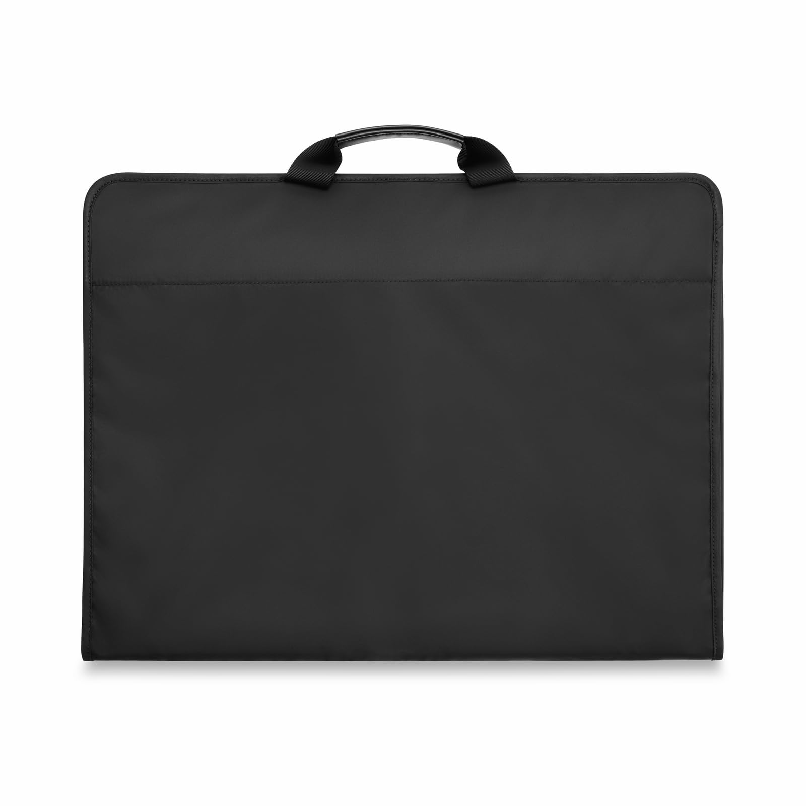 Briggs & Riley Check In Garment Sleeve for Hanging Clothes - Suit & Dress Travel Bag for Men & Women, Wrinkle Reducing Carrier for Shirts, Tuxedos, Coats, & More - Travel Essentials, Black