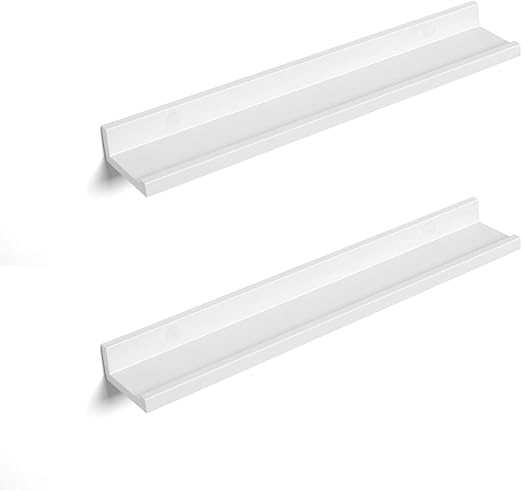 long white picture ledge