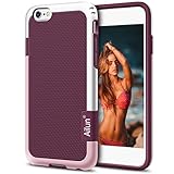 iPhone 6 Case,iPhone 6s Case,by AILUN,Soft TPU Bumper& Solid PC Frame,Slip-Proof Back,Shock-Absorption&Anti-Scratches,Fingerprints&Oil Stains, Protective Back Cover [Purple]