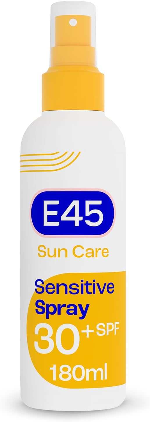 E45 Sunscreen Spray SPF 30 Sensitive Skin Hydrating 180 ml