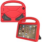 Fire 7 2015 Case,Tinkle ONE Kids Case Shockproof Light Weight Drop Protection Children EVA Case Cover for Amazon Fire 7 Tablet (7 inch Display 5th Generation,2015 Release Only) (Red)