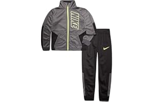 Nike Kids Baby Boy's Color Block Full Zip Hoodie and Jogger Pants Two-Piece Track Set (Toddler)