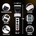 Wowax Hair Clippers for Men Professional Cordless Hair Trimmers Edgers Kit, Rechargeable Home Hair Cutting Machine for Kids Boys Babies, Titanium Ceramic Blade LCD Display