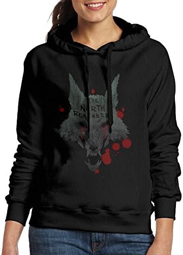Women The North Remembers Wolf - Game Of Thrones Cool Hoodies Hooded Sweatshirt Fashion
