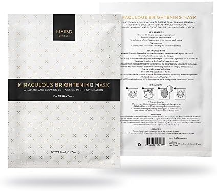 Nerd Skincare Miraculous Brightening Facial Mask by Nerd Skincare