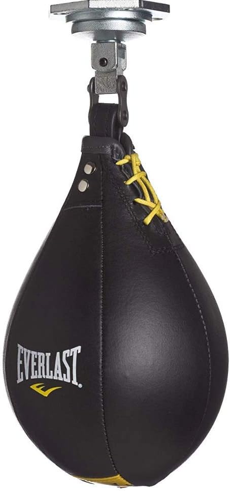 Everlast 4241 Leather Speed Bag (Medium) : Speed Punching Bags : Sports & Outdoors