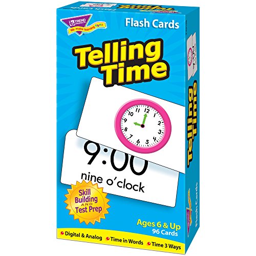 Telling Time Flash Cards