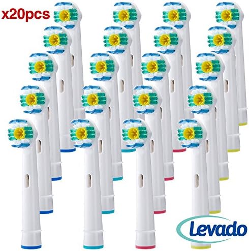 Generic Oral B Compatible Toothbrush Replacement Heads - 20 Brushes (ProWhite)
