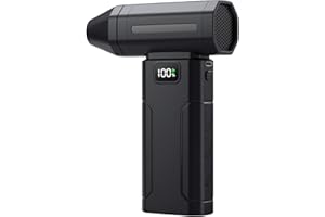 Heavy Duty 100000RPM Air Blower with Long Lasting Battery Friendly Alternative to Compressed Air Cans Powerful Cordless